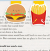 Mini Magnetic Bookmarks - Burger & Fries (2-pack)