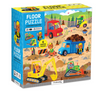 Construction Site 25 Piece Floor Puzzle with Shaped Pieces