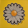 Daisy Chain Logo Sticker 4"