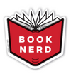 Red Book Nerd Sticker