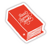 Read Banned Books Sticker