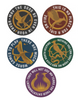 The Hunger Games Mockingjay Icon Stickers - Set of 5