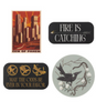 The Hunger Games Assorted Stickers - Set of 4