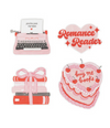 Romance Reader Stickers - Set of 4