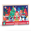 Festive Friends Wooden Tray Puzzle