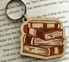 Book Stack Keychain