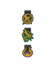 The Hunger Games Magnetic Bookmark Set of 3
