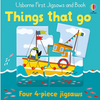 Things That Go (Usborne First Jigsaws and Book)