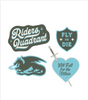 Rebecca Yarros's Fourth Wing: Fly or Die Stickers - Sticker Set of 4
