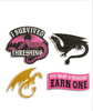 Rebecca Yarros's Fourth Wing: I Survived Threshing Stickers - Sticker Set of 4