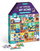 My House, My Home 100 Piece House-Shaped Puzzle
