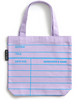 Library Card (Lilac) Mini Tote Bag