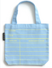 Library Card (Cloud Blue) Mini Tote Bag