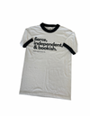 Adult T-shirts "Fierce, Independent & Bookish"