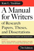 A Manual For Writers - 7th Edition