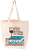 Read Between the Wines tote bag