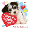 I Love You More Than...: A Lift-the-Flap Book (Lovey Dovey)