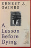 A Lesson Before Dying