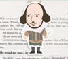 Jumbo Magnetic Bookmarks - William Shakespeare