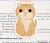 Jumbo Magnetic Bookmark - Tabby Cat