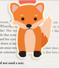 Jumbo Magnetic Bookmarks - Fox