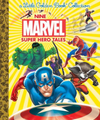 Little Golden Book Nine Marvel Super Hero Tales