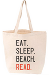 Eat. Sleep. Beach. Read Tote