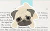 Jumbo Magnetic Bookmark - Pug Dog