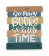 Book Stack Sticker