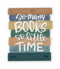 Book Stack Sticker