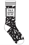 Talk Wordy To Me Socks