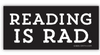 Reading is Rad Sticker